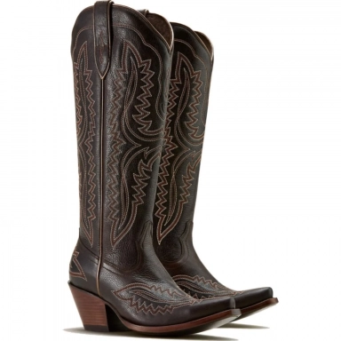 Ariat Womens Cowgirl Boot 16 Inch Rich Chocolate