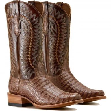 Ariat Mens Cowboy Boot 13 Inch Natural Caiman