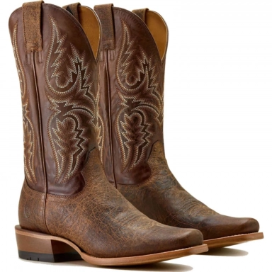 Ariat Mens Cowboy Boot 13 Inch Saddle Brown