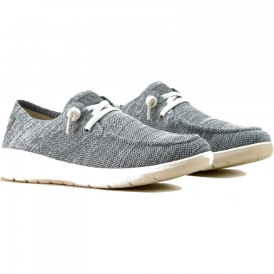 Ariat Womens Driving Moc 3 Inch Heathered Storm