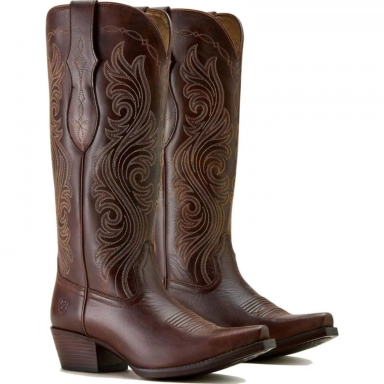 Ariat Womens Cowgirl Boot 14 Inch Rich Clay