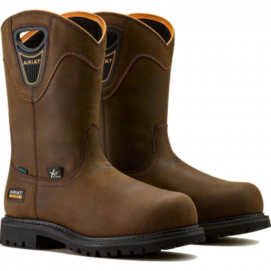 Ariat Mens 11 Inch Composite Toe Round Work Boot