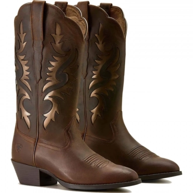 Ariat Womens Cowgirl Boot 12 Inch Sassy Brown 10063859