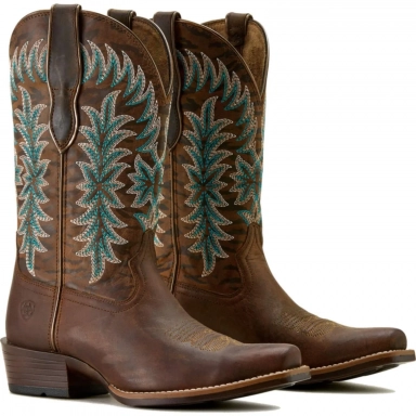 Ariat Womens Cowgirl Boot 11 Inch Sassy Brown