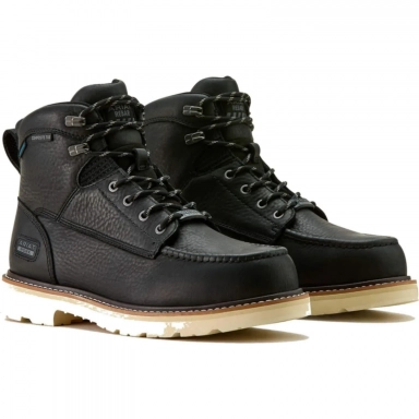 Ariat Mens Waterproof Composite Toe Western Work Boot Black