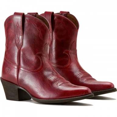 Ariat Womens Cowgirl Boot 8 Inch Barn Red