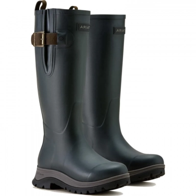 Ariat Womens Waterproof Round Toe Rubber Boot 15 Deep Navy