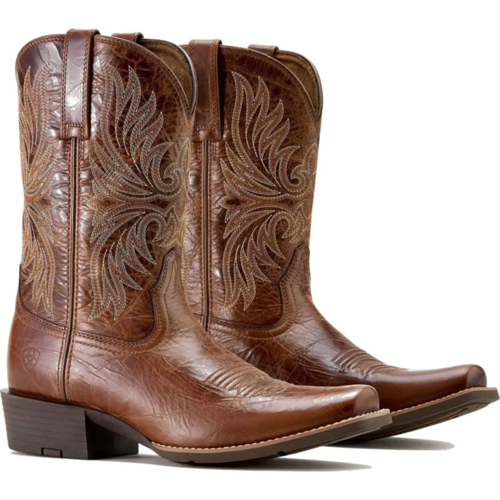 あらてぃ Ariat Mens Cowboy Boot 11 Inch Dark Tan - BootAmerica