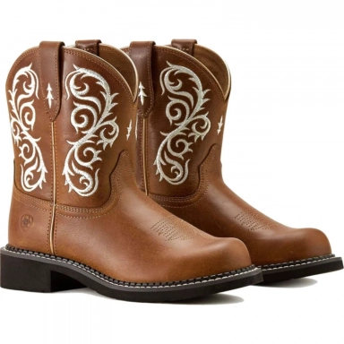 Ariat Womens Round Toe Cowgirl Boot 8 Inch Basic Bark