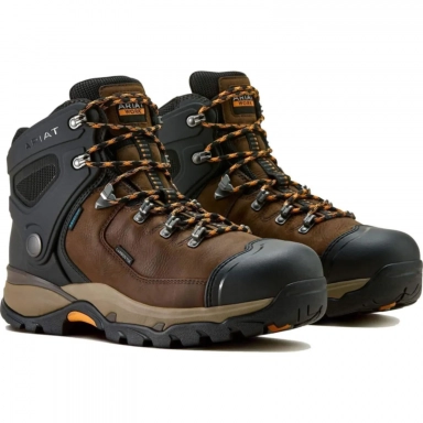 Ariat Mens Waterproof Carbon Toe Western Work Boot 6 Inch