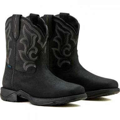 Ariat Womens Waterproof Square Toe Western Work Boot 8 Inch