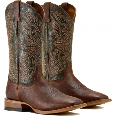 Ariat Mens Square Toe Cowboy Boot 13 Inch Warm Cognac