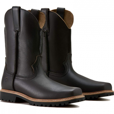 Ariat Mens 11 Inch Square Toe Western Cowboy Boot in Black