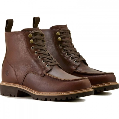 Ariat Mens Driving Moc 6 Inch Havana Brown
