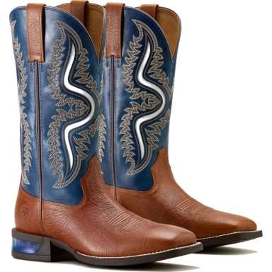 Ariat Mens Square Toe Cowboy Boot 13 Inch Red Oak