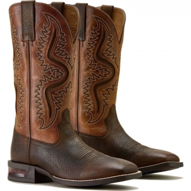 Ariat Mens Square Toe Cowboy Boot 13 Inch Dark Brown