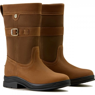 Ariat Womens Waterproof Round Toe Work Boot 10 Inch