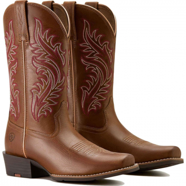 Ariat Womens 11 Inch Narrow Cutter Toe Western Cowgirl Boot