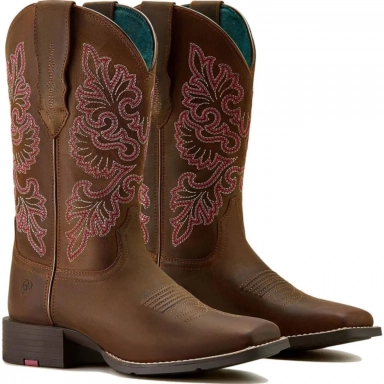 Ariat Womens Square Toe Cowgirl Boot 11 Inch Sassy 10064078