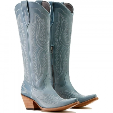 Ariat Womens Cowgirl Boot 16 Inch Vintage Denim