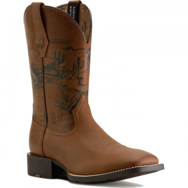 Ariat Mens Square Toe Cowboy Boot 11 Inch 10070650