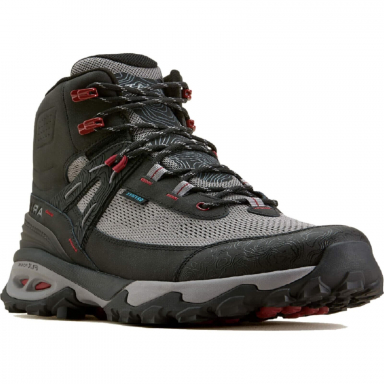 Ariat Mens Traverse Mid Waterproof Hiking Boot - Black Grey