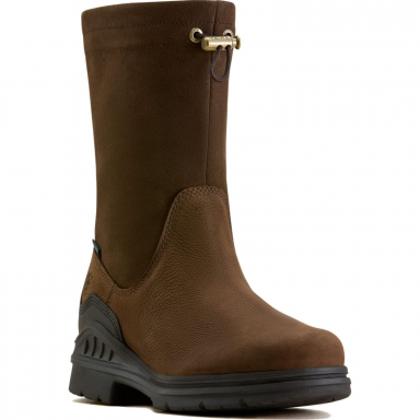 Ariat Womens Barnyard Brooke Waterproof Boot - Vintage Brown