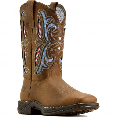 Ariat Womens Anthem Proud Venttek Square Toe Western Boot - Aged Tan