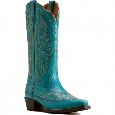 Ariat Unisex Youth Casanova D Toe Western Boot - Basin Blue