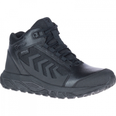Bates Mens Rush Shield Black Work Boots E01044