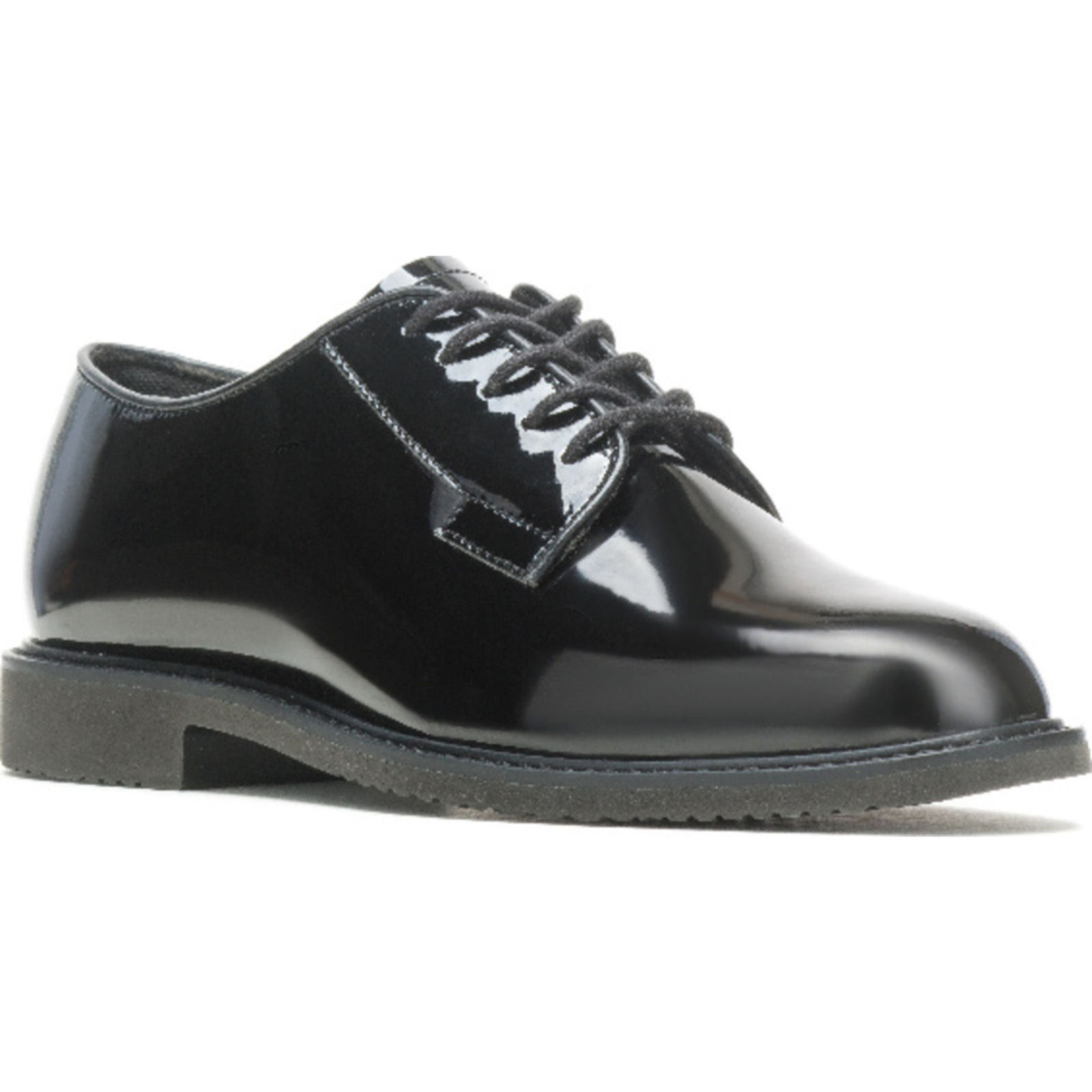 Shop Bates Mens Sentry Gloss Black Dress Shoes E01842