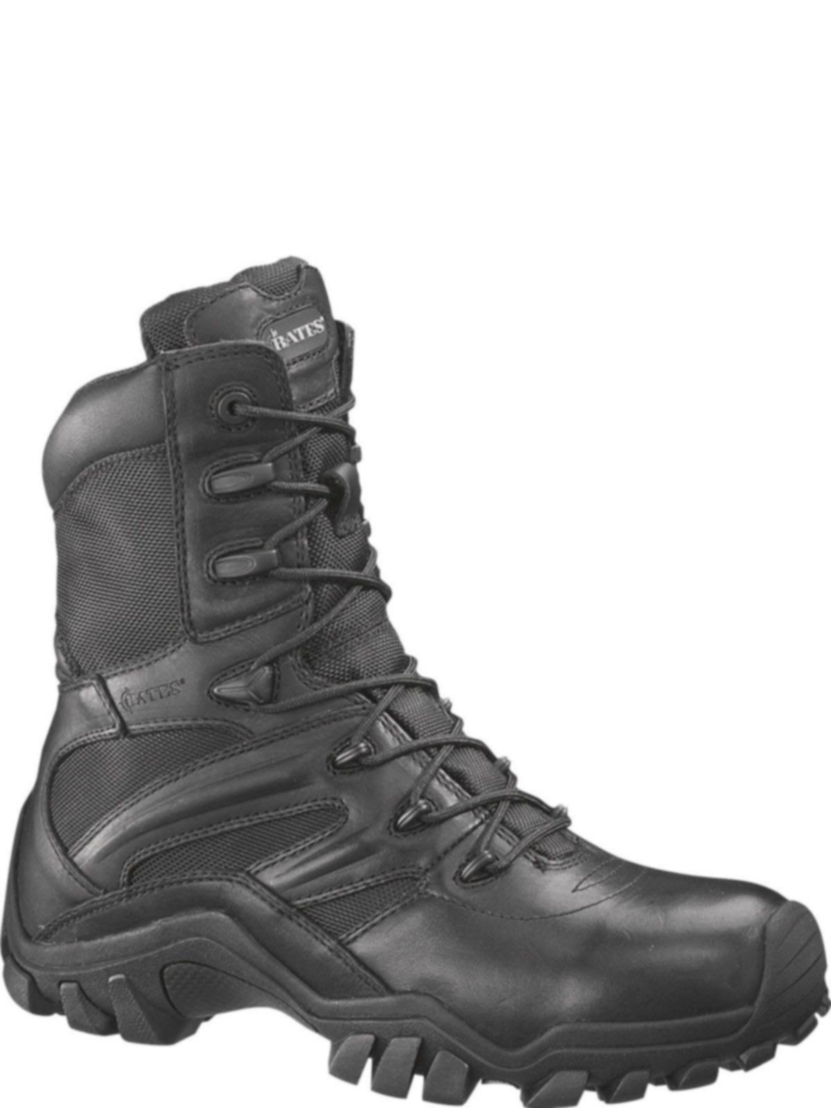 bates delta 8 side zip boots