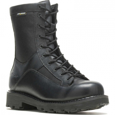 Bates Mens 8" DuraShocks Lace-to Toe Side Zip Boots E03140