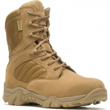 Bates Mens 8 Inch Gx Waterproof Composite Toe Side Zip Work Boot