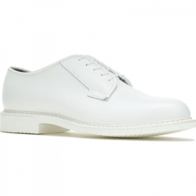 Bates Womens Lites White Oxford Military Dress Shoe E07131