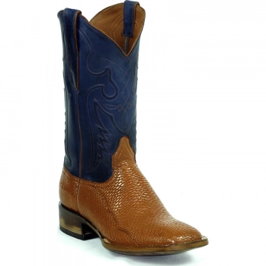 Black Unisex Jack Del Rio Cord Design Beaver Tail Western Cowboy Boot