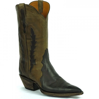 Black Unisex Jack Triad Jac E Design Cowboy Boot