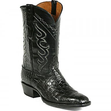 Black Jack Classic Stitch Caiman Flank Cowboy Boot 2501