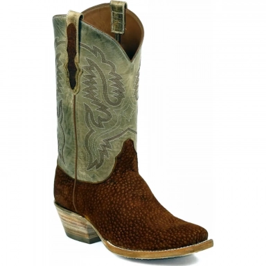 Black Unisex Jack Stitch 631 Capybara Western Cowboy Boot
