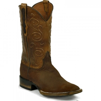 Black Unisex Jack Boerne Cord Capybara Western Cowboy Boot