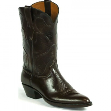 Black Unisex Jack Carlos Cord European Goat Cowboy Boot
