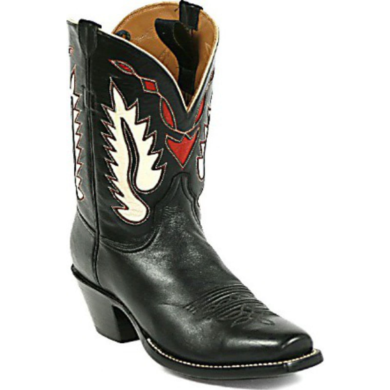 Black Jack Heart Wings Peewee Cowboy Boot 354