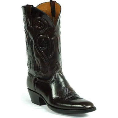 Black Unisex Jack Jay Cord Kangaroo Cowboy Boot