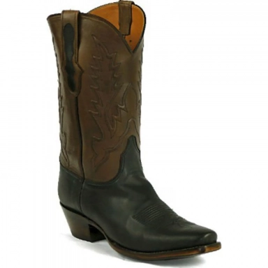 Black Unisex Jack Marfa Cord Ranch Hand Cowboy Boot