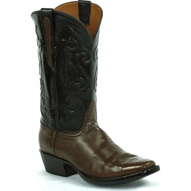 Black Unisex Jack Waxahachie Cord Design American Buffalo-Bison Cowboy
