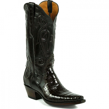 Black Jack Triad Jay Cord Triad Design Cowboy Boot 7105-TRIAD