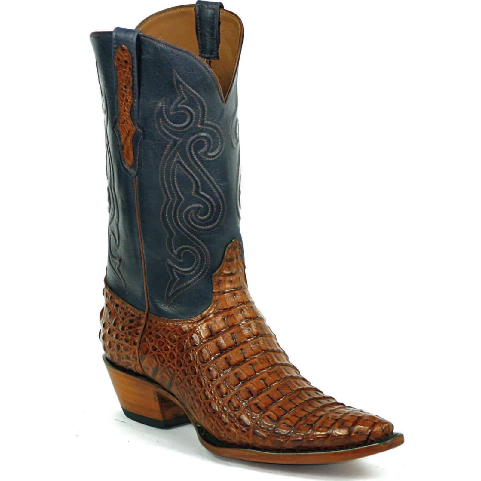 Shop Black Jack Waxahachie Cord Design Caiman Crocodile Hornback Cowboy