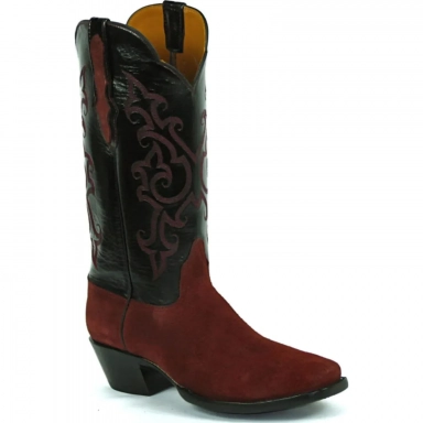 Black Unisex Jack Billy Stitch 2 European Goat Cowboy Boot