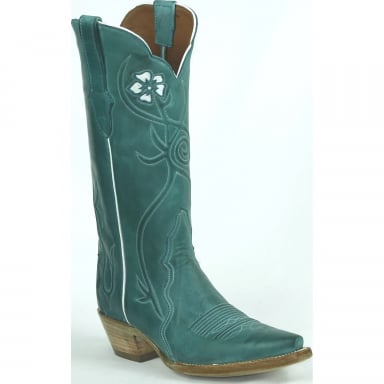 Black Unisex Jack Triad Zoe Design Buffalo Western Cowboy Boot