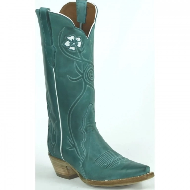 Black Unisex Jack Triad Zoe Design Buffalo Western Cowboy Boot